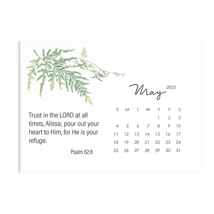 Trust in His Faithfulness - 2025 Calendar