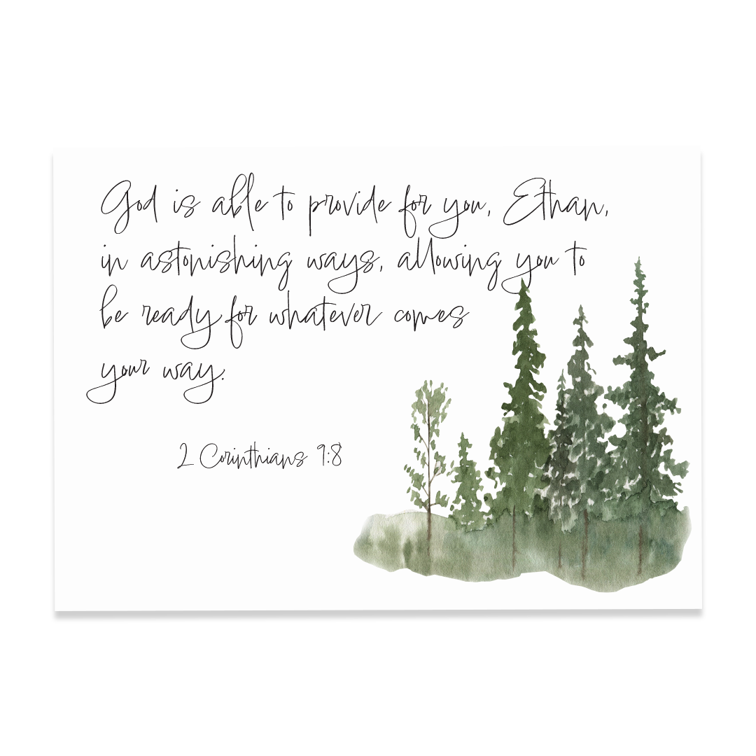 2 Corinthians 9:8 - Print